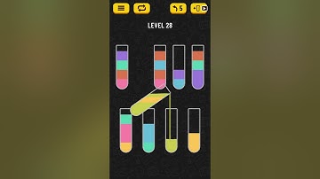 Water Sort Puzzle level 28 pro Gameplay walkthrough