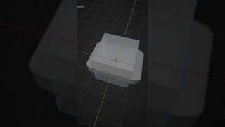 Modeling A YouTube Playbutton in Under ONE Minute #Blender #Youtube #3Dmodeling
