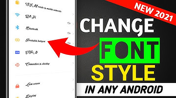 Mobile Ka  font style  kaise change kare without root | how to change andriod font style|Font style