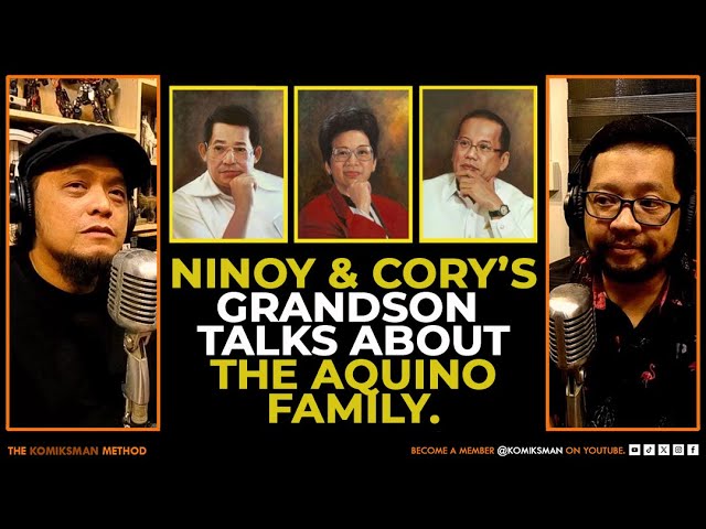Ninoy and Cory Aquino's Eldest Grandson Speaks About the Aquino Family + PNoy and Bam Aquino