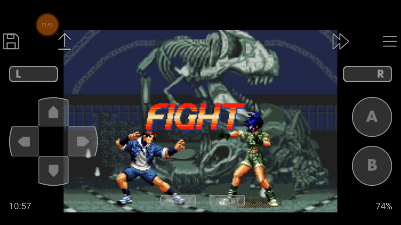 The King of Fighters EX - Kensou vs Leona