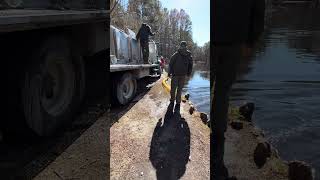 Trout Stocking Northwest River Park