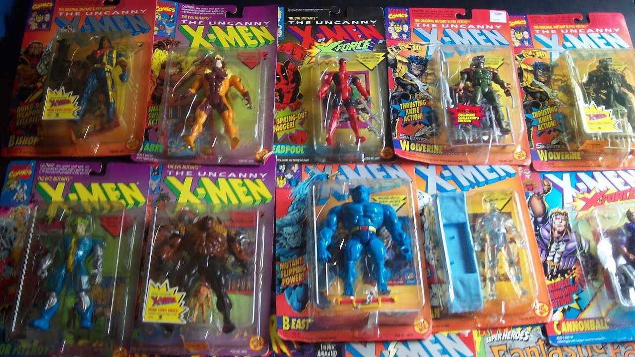 x men 90s toys