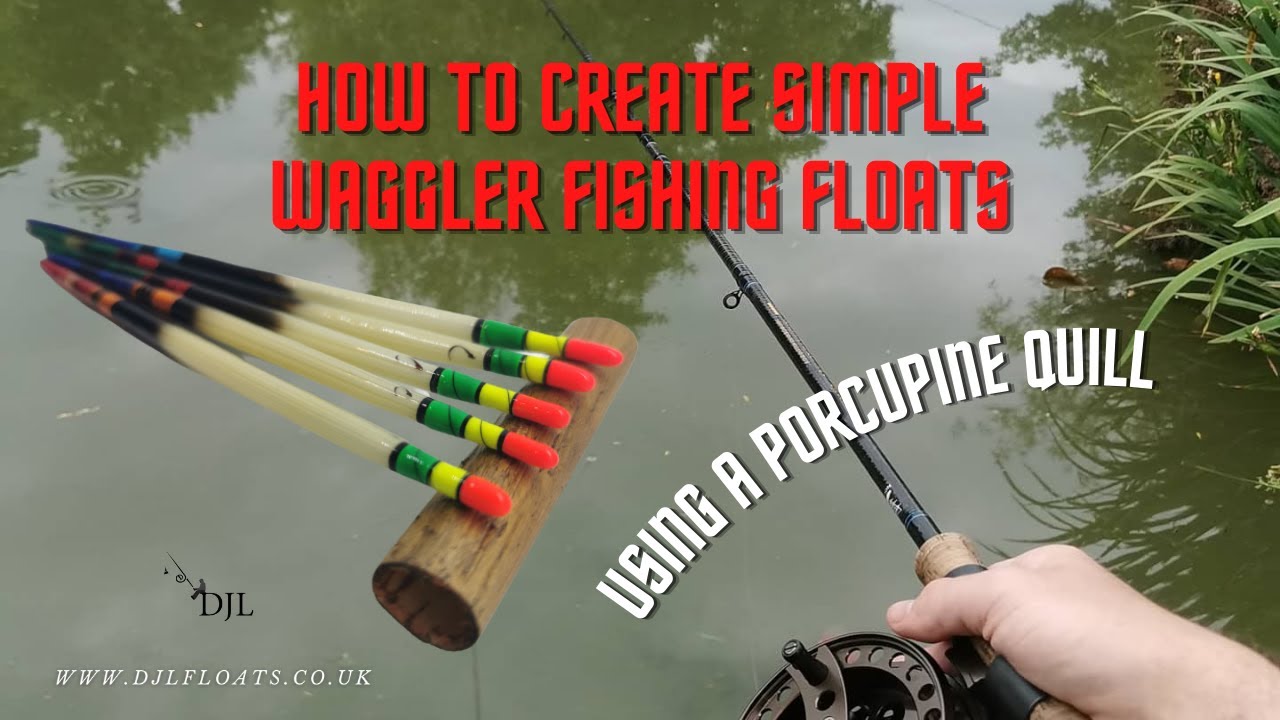 How to CREATE a HANDMADE FISHING FLOAT Using PORCUPINE QUILLS!!! VERY  EASY!!! (part 5) 