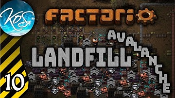 Factorio Landfill Avalanche! Ep 10: CRUDE DELIVERIES - Production Scrap 2 mod - MP Coop Gameplay