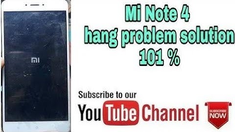 Redmi  note 4 Hanging Problem Solution in Hindi YouTube · Raju sehariya