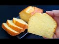 Basic vanilla cake recipe  loaf cake  bakery style pound cake