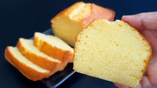 Basic Vanilla Cake Recipe | Loaf Cake | Bakery Style Pound Cake