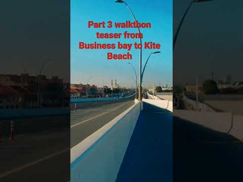 Explore 5 Hidden Gems on a Dubai Sunset Stroll: Business Bay to Kite Beach (Travel Vlog)