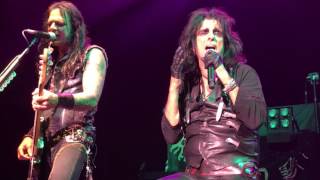 Video thumbnail of "Alice Cooper "Only Women Bleed" front row 6-21-17"