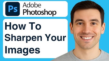 How To Sharpen Images In Photoshop - 2025 (Tutorial)