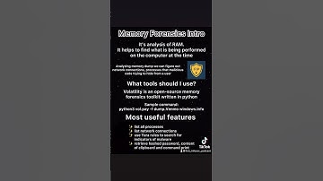 Memory Forensics Intro