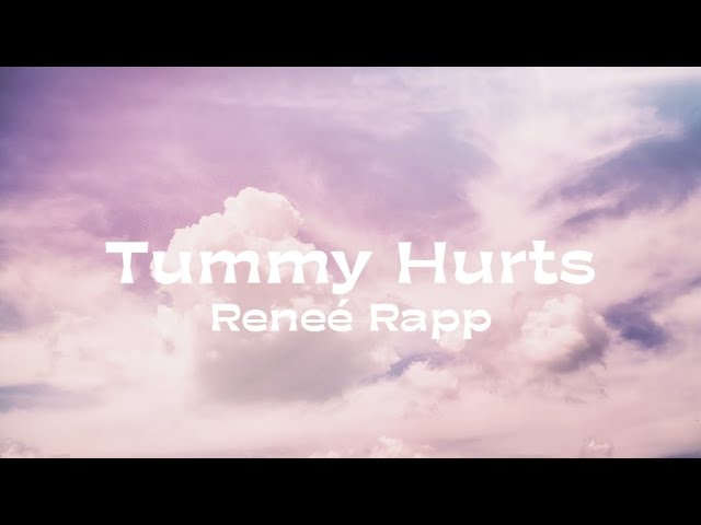 i just want some recognition for having good tits and a big heart <3, tummy hurts renee rapp