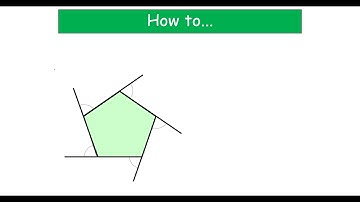 Lesson on Interior and Exterior Angles in Polygons