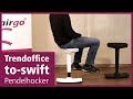 Trendoffice to-swift ✔️ Pendelhocker und Stehhilfe für Dein Home Office