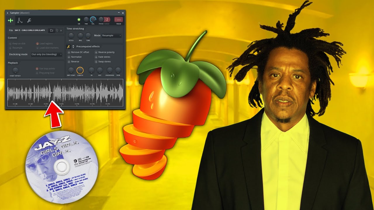 We Sampled JayZ “Girls, Girls, Girls”.. FL Studio YouTube