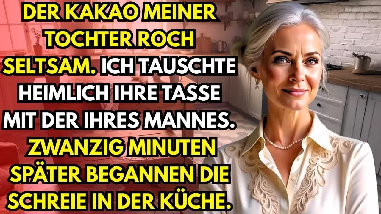 Meine Tochter： „Mama, probier die Schokolade “ Ich gab sie ihrem Mann  Minuten später, sein Gesi