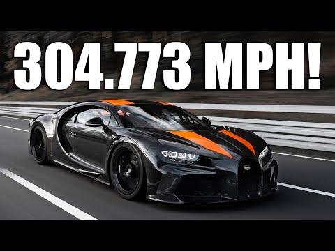 Watch The Bugatti Chiron Break 300MPH!