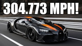 Watch The Bugatti Chiron Break 300MPH!