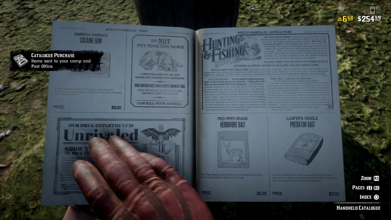BUG Catalog Bugs Purchase Red Dead Redemption 2 Online BETA YouTube