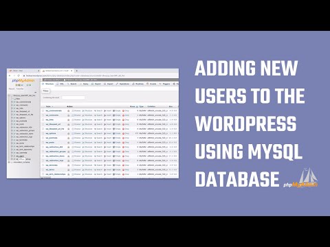 Adding new users to the WordPress site using the database? 2023 | #WordPress 18