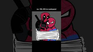 spiderman and deadpool movie pleaseeeeeeeee #spideypool #deadpool  #spiderman #marvel #mcu