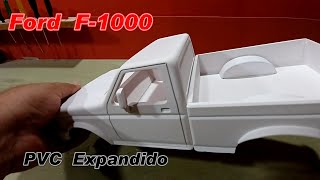 Montando Projeto F-1000 em PVC - Escala 1-14