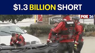 Harris County $1.3 billion short on flood mitigation projects