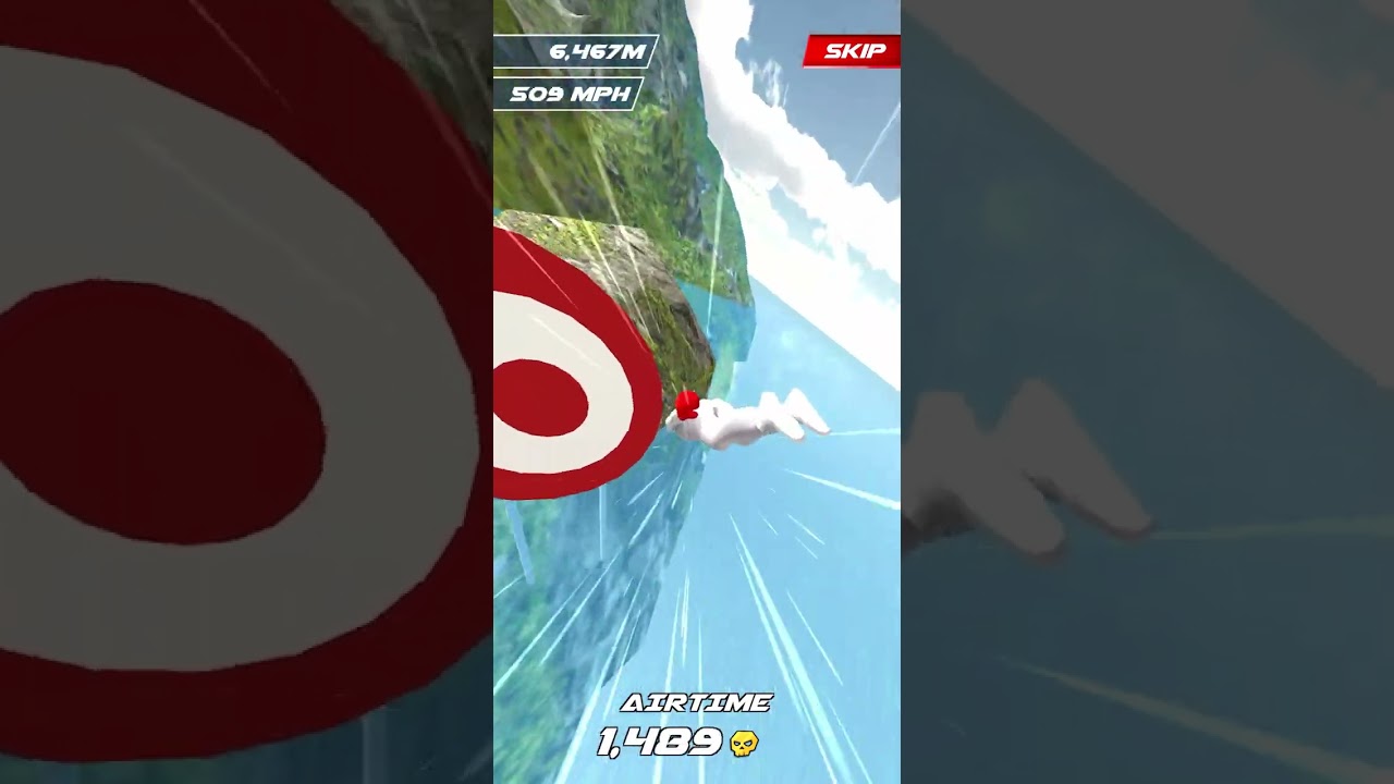 Base Jump Wing Suit Flying Gameplay - speed run - short episode 9