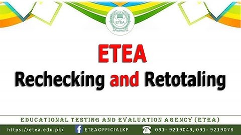How and when to apply for Retotaling in ETEA.