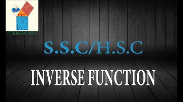 How to solve Inverse Function||S.S.C||H.S.C||G.Math|H.Math
