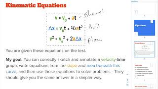Guess Method and Kinematic Equations