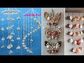 10 Seashell wall hanging craft ideas | Home decorating ideas handamde