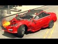 GTA 4 Crash Testing Real Car Mods #3