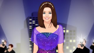 Red carpet Dres Up girl  game screenshot 4