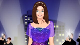 Red carpet Dres Up girl  game screenshot 2