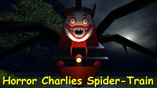 Horror Charlies Spider Train Full Playthrough Gameplay (Choo-Choo Charles Fangame) screenshot 1