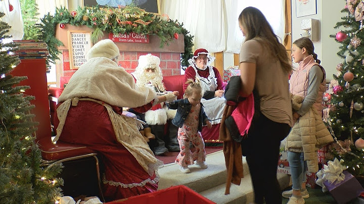 Santa’s Castle opens for the season bringing the Christmas spirit to life for the holidays