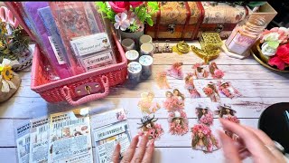 Unboxing Temu Stationery Haul Part 1 🌷🤗#unboxing #temuhaul #unboxingsticker #journaling #asmrsounds