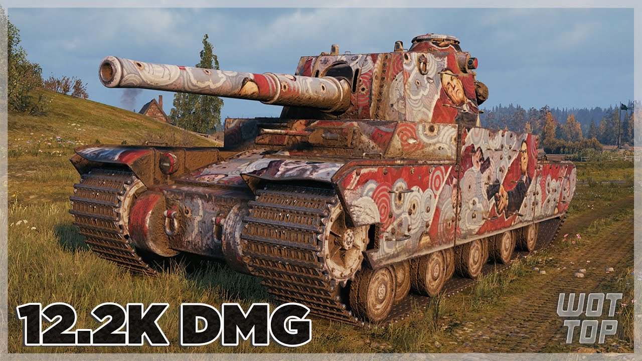 Type 5 Heavy - 12.2К УРОНА 5 ФРАГОВ - World of Tanks