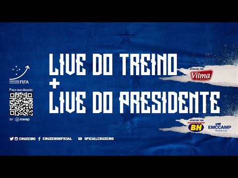 Live do treino e live do Presidente