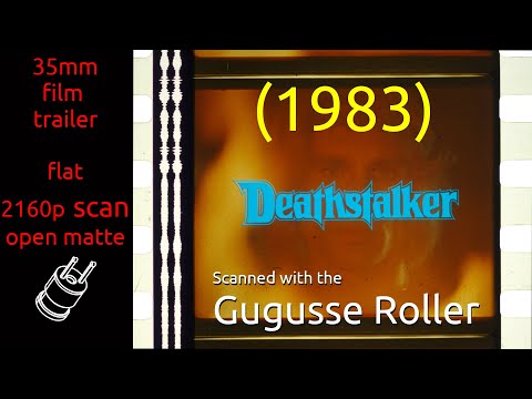 Deathstalker (1983) 35mm film trailer, flat open matte, 2160p