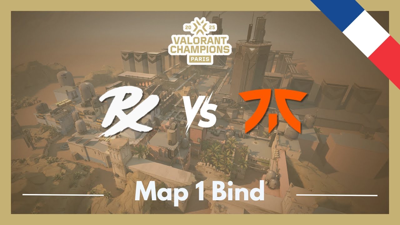 VCT CHAMPIONS Парижские плей-офф | PRX против FNC | Карта 1, привязка