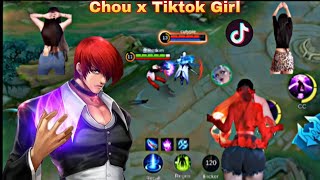 CHOU X TIKTOK GIRL'S 📈🔥 | NEW TIKTOK TREND| CHOU VIRAL TIKTOK FREESTYLE 🔥🥵 Viral Tiktok Edit - Mlbb