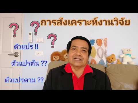การสังเคราะห์งานวิจัย