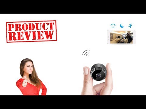 AREBI A10 Plus Mini WiFi Camera - Unboxing & Review