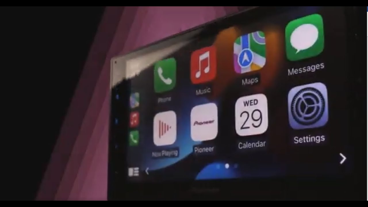 New Pioneer 2DIN Autoradio with Apple CarPlay, Android Auto™, and Bluetooth®  
