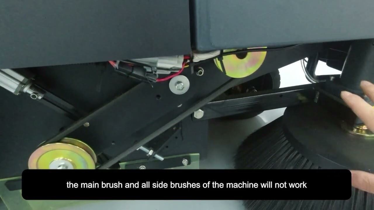 CSR53 Troubleshooting video for main brush not rotating