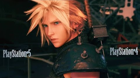 FINAL FANTASY VII REMAKE | PS4 - PS5 - Load Time,Texture,Graphics Comparison