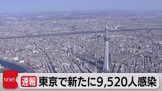 東京で新たに9,520人感染（2022年3月30日）